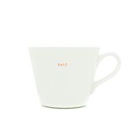 Keith Brymer Jones - Taza, diseño con Texto #WTF, Color Blanco