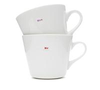 Keith KBJ-0314P Brymer Jones - Taza de porcelana, color blanco