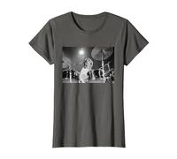 Keith Moon The Who Baterista Live In Reading 1971 Camiseta, Mujer, Asfalto, L