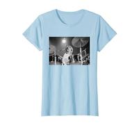 Keith Moon The Who Baterista Live In Reading 1971 Camiseta, Mujer, Azul Bebé, XXL