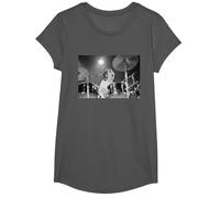 Keith Moon The Who Baterista Live In Reading 1971 Camiseta, Niñas, Asfalto, M