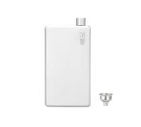 KEITH Petaca de titanio portátil Hip Flask pequeña botella de agua para whisky, licor y alcohol con embudo, equipo de camping (200 ml Ti9307)