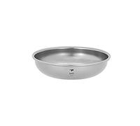 Keith - Plato de titanio, 150 ml, 450 ml, vajilla de camping para exteriores - Tazón y plato de viaje - Ultraligero, 300 ml-Ti5365
