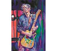 Keith Richards - por: David Lloyd Glover - Licencia oficial - P ster - 24"" x 36""