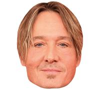 Keith Urban (Stubble) Big Head. Máscara más grande que la vida.