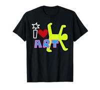 Keith Whimsy Graffiti Art, caricatura brillante, artístico audaz Camiseta