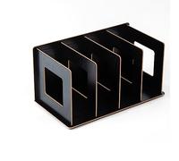 keivmlvt Estantería de madera para CD y DVD Estantería para libros Soporte para CD y DVD Estantería perfecta Almacenamiento y Organización para CD DVD BluRay Videojuegos Libros y revistas