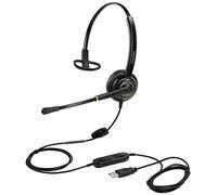Kejia Electronic Co.,Ltd Auriculares USB con micrófono con cancelación de Ruido y Controles de Volumen para Equipos UC Softphones Business Skype Lync Zoom Conference Call Curso en línea, etc