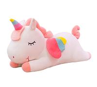 Kekeso Unicornio De Peluche, Juguetes De Peluche De Animales, Almohada Suave para Abrazar, MuñEco De Dibujos Animados, Unicornio, Regalos De Peluche para NiñOs Y NiñAs (50cm/19.68inch, White)