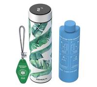 KEKHEALTH Nevera Medicamentos Portatil Con Pantalla de Temperatura 60 Horas 1-3 Pluma, Nevera Insulina Viaje para Diabéticos con 2 Enfriador, Bolsa Gel Frio(Verde)