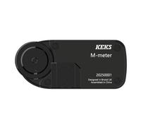 Keks Medidor de luz cromado M-Meter Aluminio negro