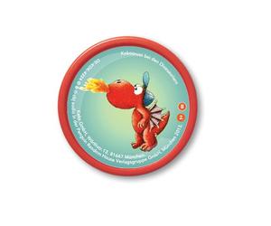 Kekz Chip de audio para oyentes de galletas, el pequeño dragón de coco - Kekz 2: el pequeño dragón de coco en los dinosaurios, juego de audio para niños a partir de 5 años, tiempo de juego aprox. 56