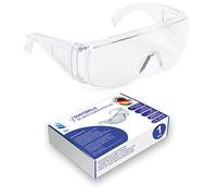 kela 1x Gafas de seguridad P1S1 I Made in Germany | Gafas de trabajo con Lentes de seguridad antivaho y protección UV |ligeras y transparentes | Cubregafas protectoras y gafas deportivas
