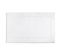kela Alfombra de baño 100 x 60 x 2 cm LADESSA, alfombra de baño blanca, lavable, 100 % algodón, alfombra de baño mullida blanco nieve