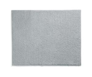 kela Alfombra de baño antideslizante 55 x 65 x 1,5 cm MAJA, alfombra de baño gris, lavable, poliéster reciclado, alfombra de baño mullida
