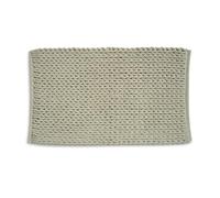 kela Alfombra de baño antideslizante 70 x 120 x 2 cm MARIE, alfombra de baño color topo, lavable, poliéster y algodón reciclados, alfombra de baño con estructura de punto