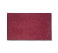 kela - Alfombrilla de baño Maja, 100% poliéster, color rojo frambuesa, 100 x 60 x 1,5 cm - 1,5 cm, color rojo