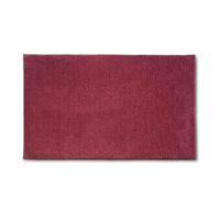 kela - Alfombrilla de baño Maja, 100% poliéster, color rojo frambuesa, 120 x 70 x 1,5 cm