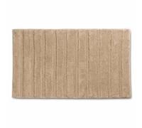 kela - Alfombrilla de baño Megan, 100% algodón, color beige, 120 x 70 x 1,6 cm