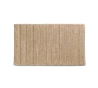 kela - Alfombrilla de baño Megan, 100% algodón, color beige, 65 x 55 x 1,6 cm