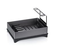 kela - Bandeja de goteo de aluminio Palito 42 x 30 x 27,5 cm negro/gris - 42 x 30 x 27,5 cm
