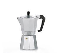 Kela 10590 cafetera espresso, para 3 tazas, aluminio, Italia