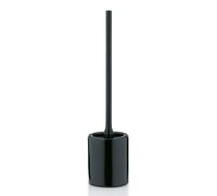 Kela - Conjunto de baño, cerámica, Mono, Negro, 44,5 cm