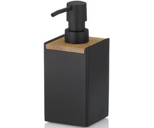 Kela Cube dispensador de jabón 300 ml negro-bronce 23689