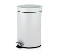 Kela Cubo de cosméticos Mónaco 3 litros, Metal, White, One Size