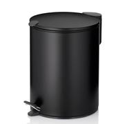 kela Mats Cubo para cosméticos, Metal, Negro, 5 L