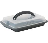 Kela Deli recipiente de almacenamiento 45x30x9 cm gris 12172