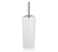 Kela escobillero Blanco Mate con contenedor 36,5 cm, escobillero Marta con Cabezal Intercambiable, Juego escobillero