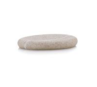 Kela Jabonera Talus de poliéster en Color Beige, 14 x 8.5 x 2 cm