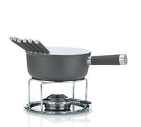 Kela Set de Fondue de Queso Lancy pcs, Aluminum, Gris, 10 Teilig