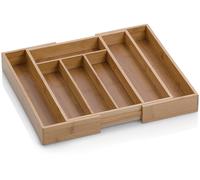 Kela Kalma organizador de cubiertos 33x28x5 cm marrón 12012