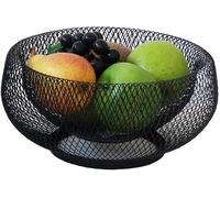 Kela Marlo cesta de fruta 30.5x30.5x14 cm negro KE-12511