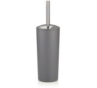 Kela Escobillero Marta, gris mate, contenedor 36,5 cm con cabezal intercambiable, juego