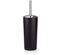 Kela Escobillero Marta negro mate con contenedor 36,5 cm y cabezal intercambiable