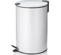 Kela Mats papelera 12 l blanco-negro 10641