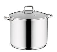 kela Olla para verduras 28 cm FLAVORIA, olla para inducción 12,2 l, olla para pasta con tapa de cristal con válvula de escape de vapor, escala interior, olla grande, sin recubrimiento