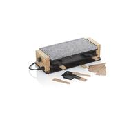 KELA Raclette Hot Stone BEDRETTO para 8 personas Granito / Madera gris