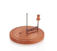 kela 77085 Luxus - Cortaquesos de madera de haya (21,5 cm de diámetro)