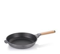 kela Sartén 32 cm VITANA, sartén para inducción, reciclable, sartén con sistema de control de aceite, revestimiento de aluminio fundido, mango de madera de haya