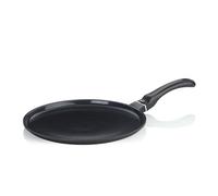 kela Sartén para crepes 28 cm ATURA, sartén para tortitas de inducción, fundición de aluminio con revestimiento cerámico, mango de baquelita, sin PFAS, sartén para crepes de inducción