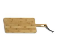kela Tabla de cortar 52 x 18 x 1,5 cm COSMA, tabla para servir con asa, tabla de cortar de bambú grande, bandeja para servir, tabla de madera