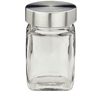 Kela tarros de Juego Thea 250 ml 3 Piezas de Vidrio/Acero Inoxidable, Transparente