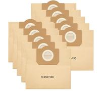 kelav 10 Bolsas Aspiradora para Karcher WD3 6.959-130.0, Bolsa Aspiradora Universal para Karcher WD3 A2204 MV3