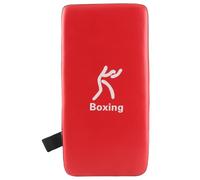Kelawoly Almohadilla de Patada de Taekwondo de 39,5x19x9,5 Cm, Almohadilla de Boxeo de Cuero PU con Cinturón Ajustable para MMA Muay Thai Artes Marciales Kickboxing Punching Shield