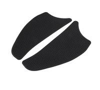 Kelawoly Almohadilla de Tracción para Tanque de Motocicleta, Protector de Agarre de Rodilla de Gas Lateral de Goma, Almohadilla de Agarre de Tanque de Instalación Directa para Conductores que (BLACK)