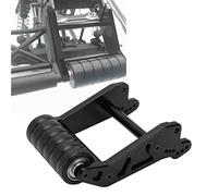 Kelawoly Cabezal de Coche RC de Aluminio, ángulo de Orificio Ajustable de Rueda Superior para Camión LOSI LMT Solid AXLE 4WD LOS04022 1/8 RC (Black)
